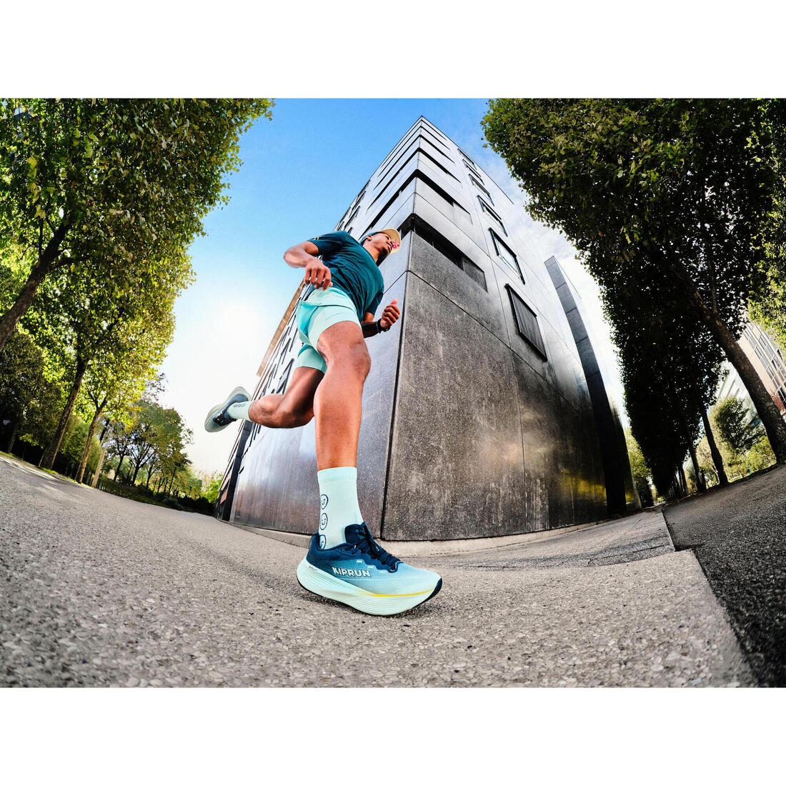 Short de running 2 en 1 para hombre Kiprun Run 500 Confort - Image 24