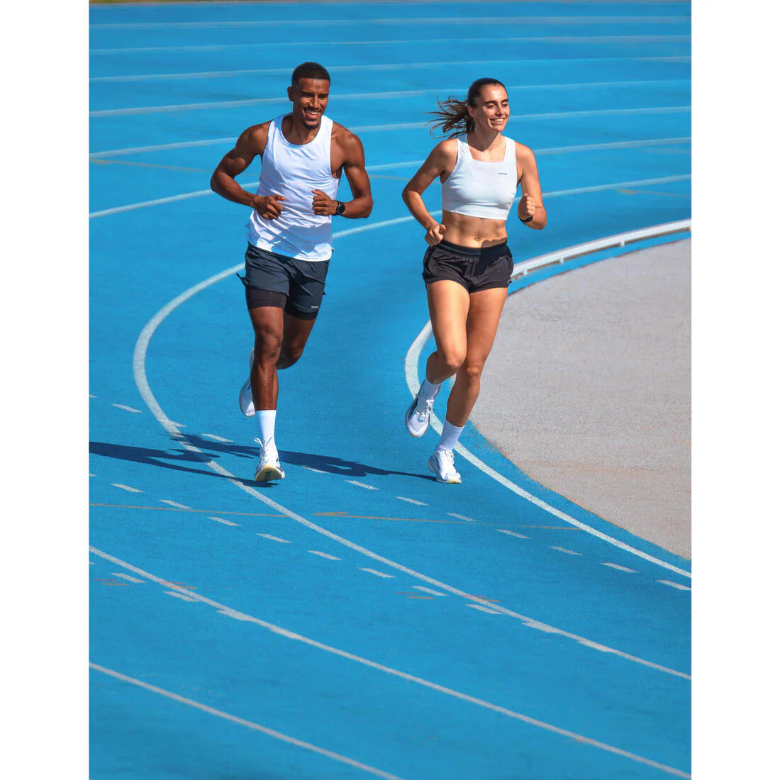 Short de running 2 en 1 para hombre Kiprun Run 500 Confort - Image 26