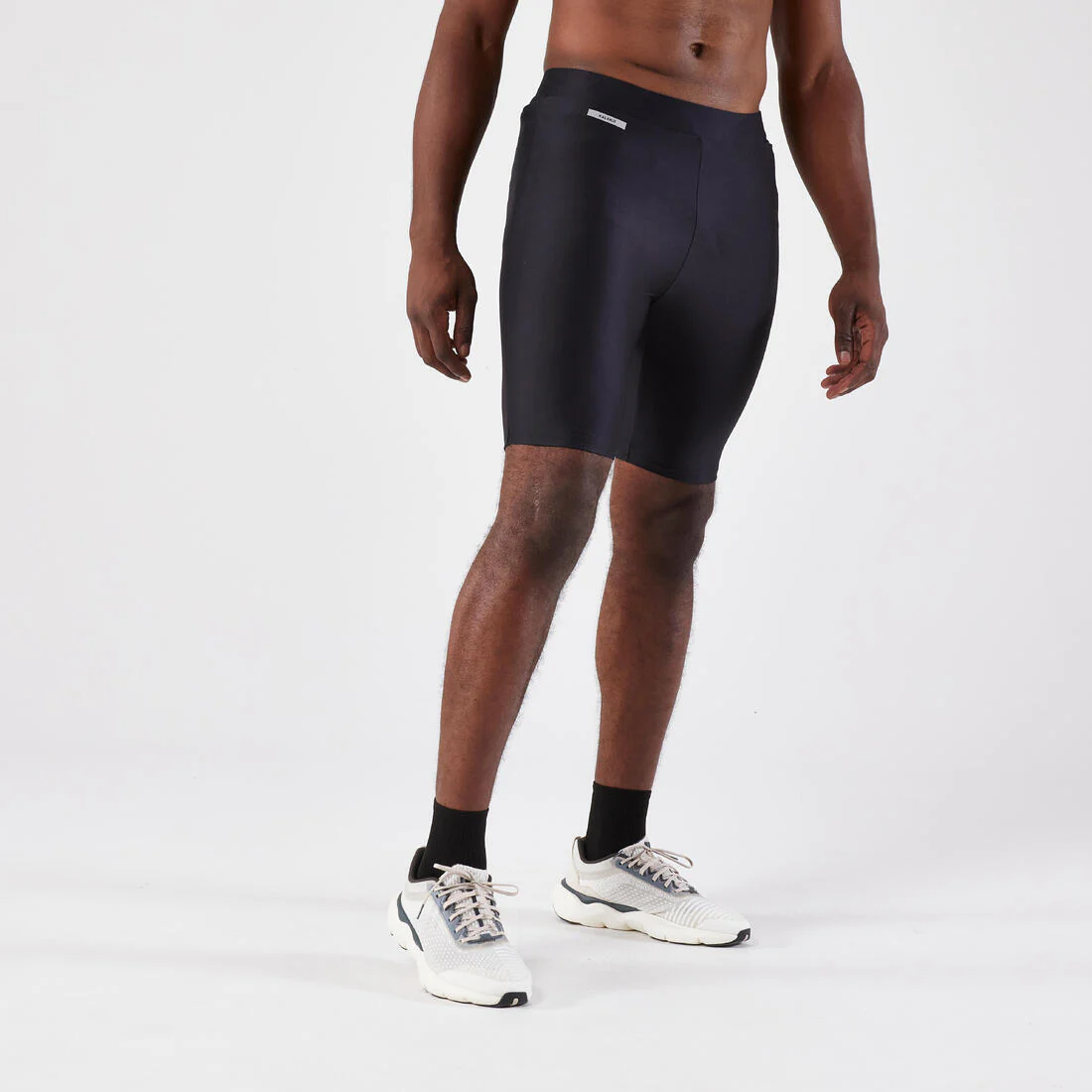 Short de running negro para hombre Kiprun Run 100 - Image 6