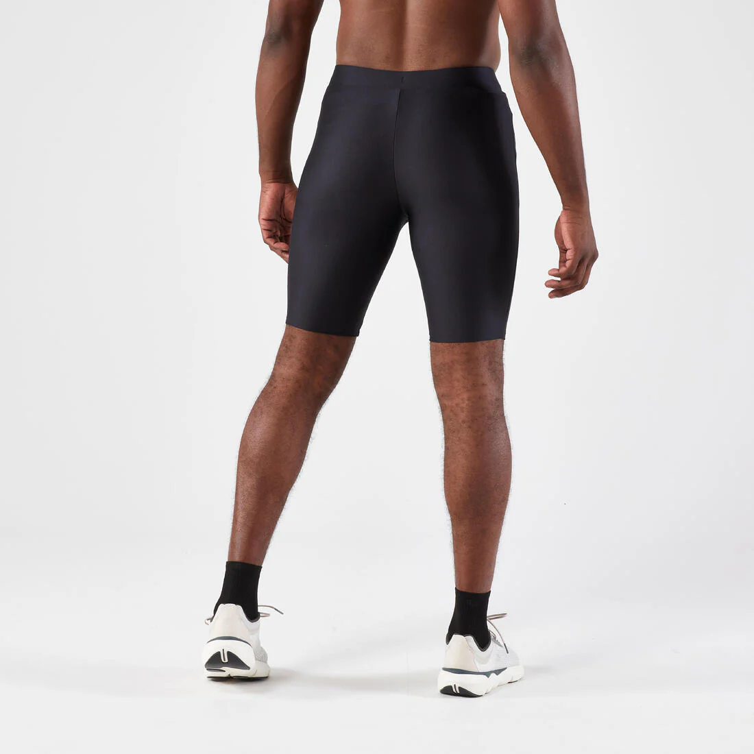 Short de running negro para hombre Kiprun Run 100 - Image 7