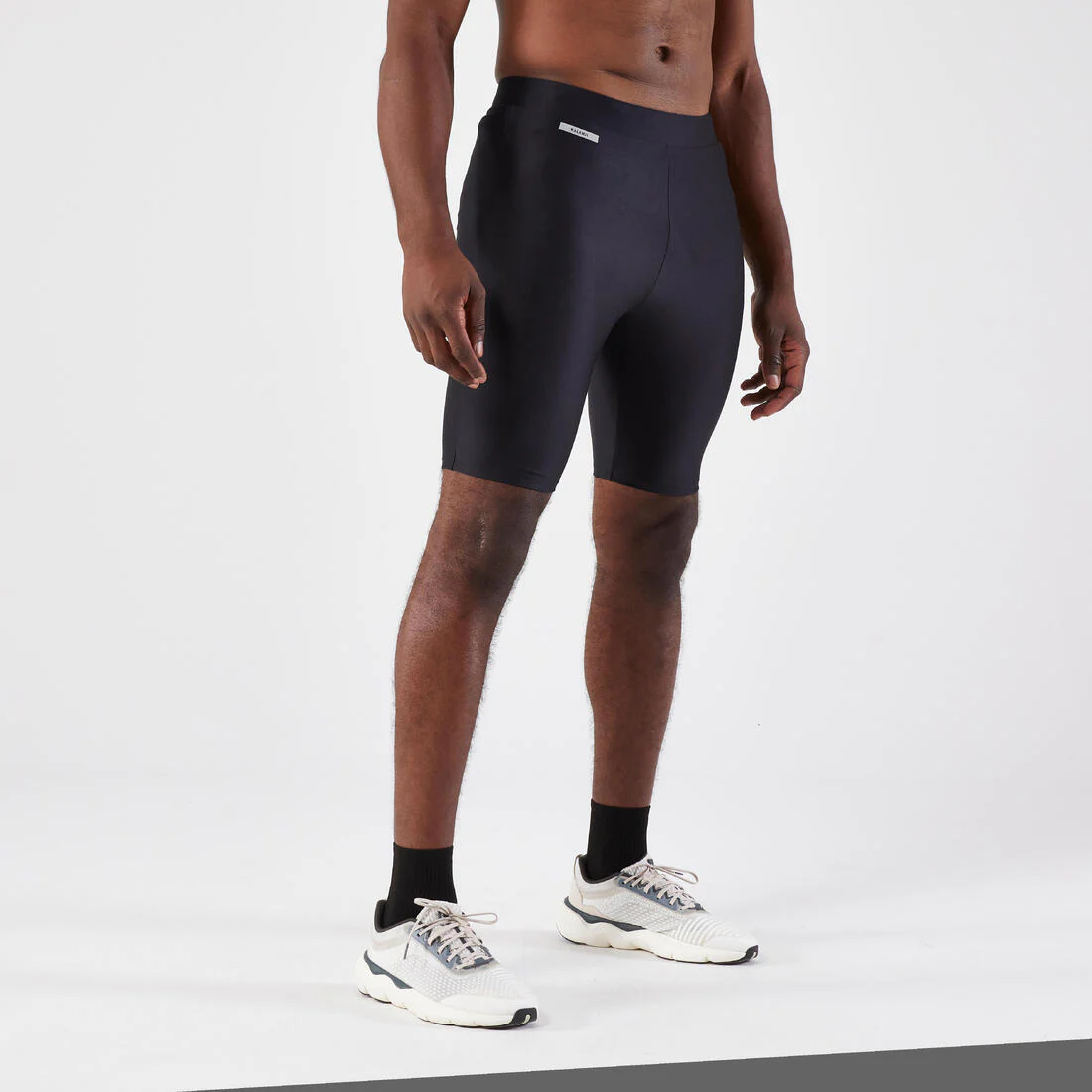 Short de running negro para hombre Kiprun Run 100 - Image 8