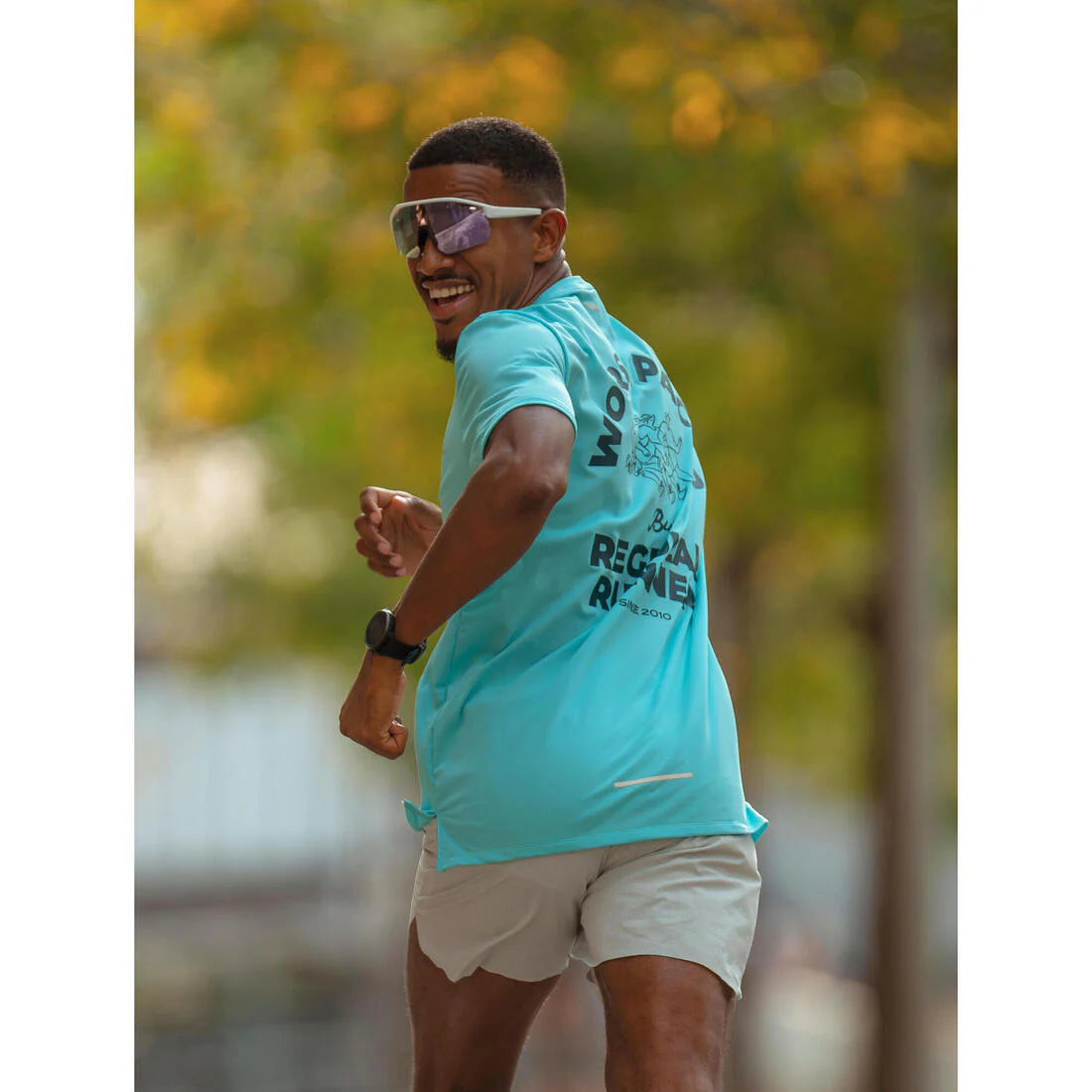 Short de running para hombre Kiprun Run 500 Confort - Image 17