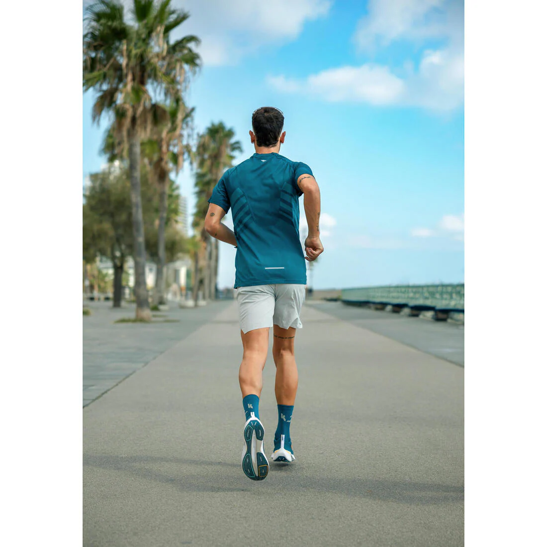 Short de running para hombre Kiprun Run 500 Confort - Image 20