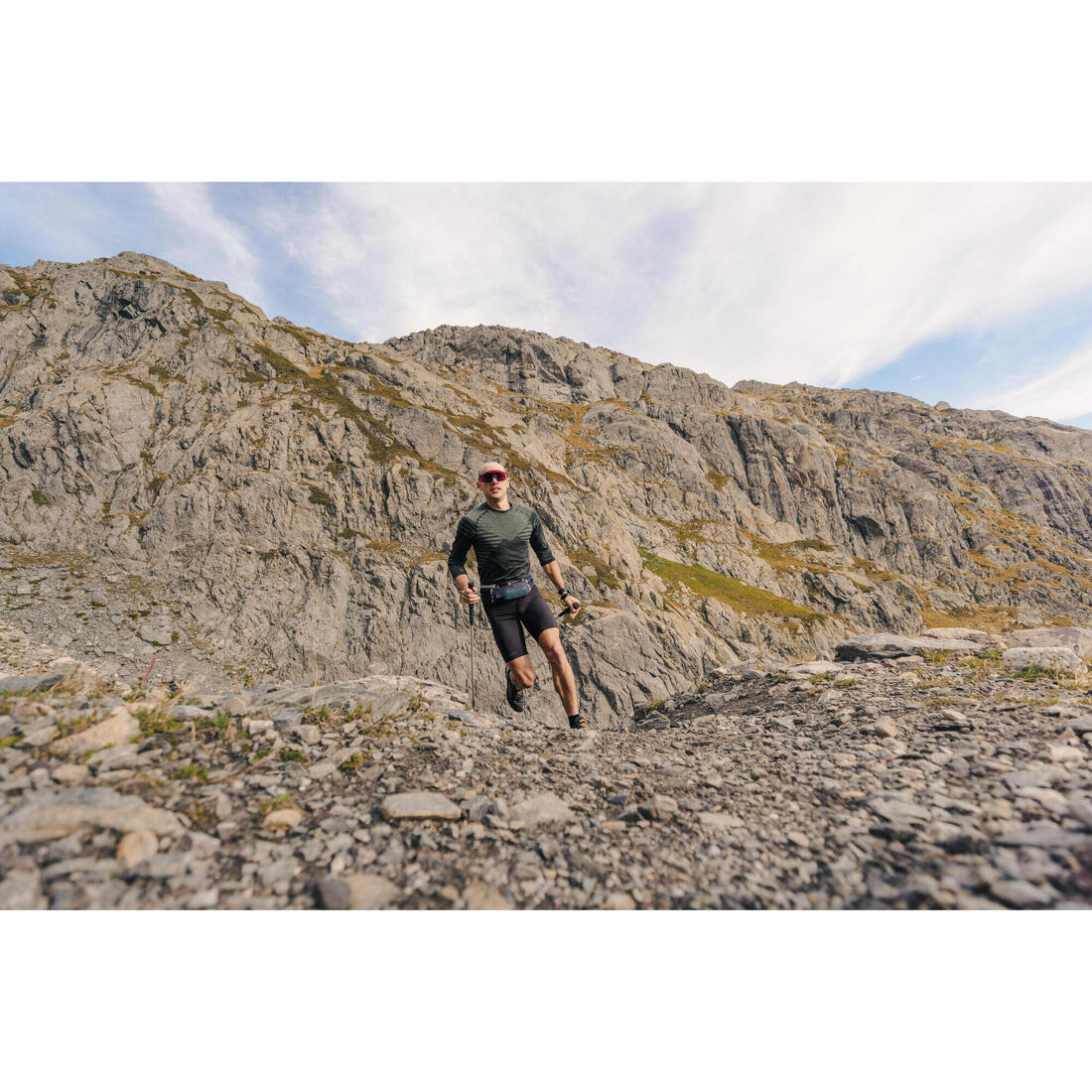 Short de running/trail para largas distancias negro para hombre Kiprun Run 900 - Image 12