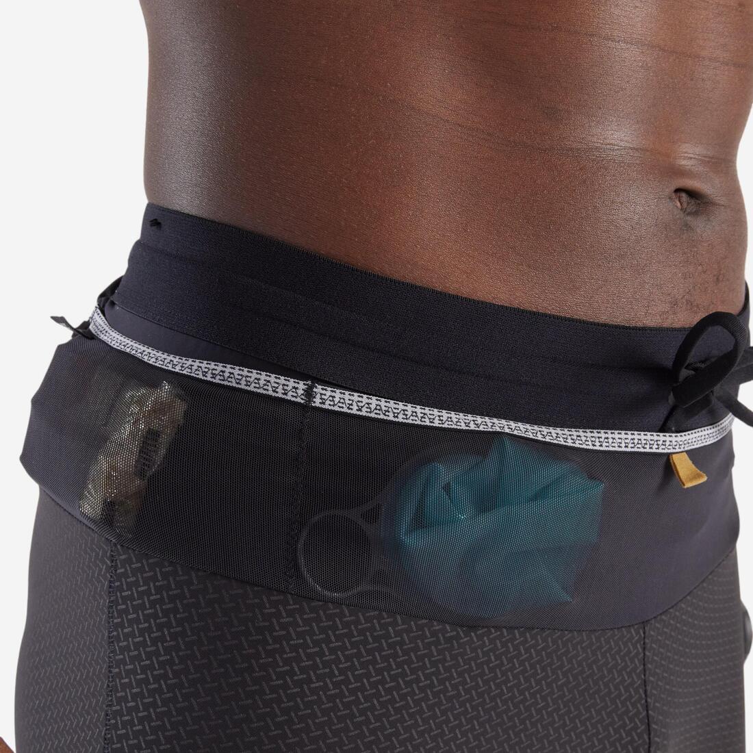 Short de running/trail para largas distancias negro para hombre Kiprun Run 900 - Image 7