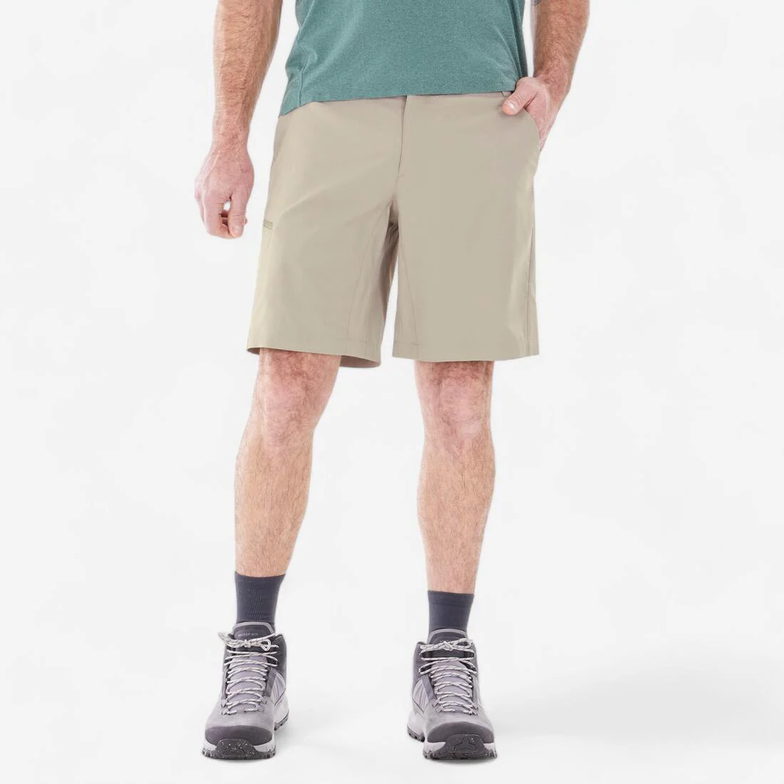 Short de senderismo azul para hombre MH100