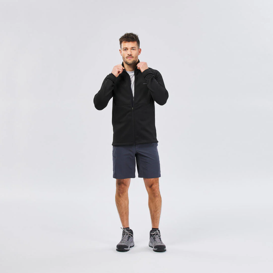 Short de senderismo azul para hombre MH100 - Image 4