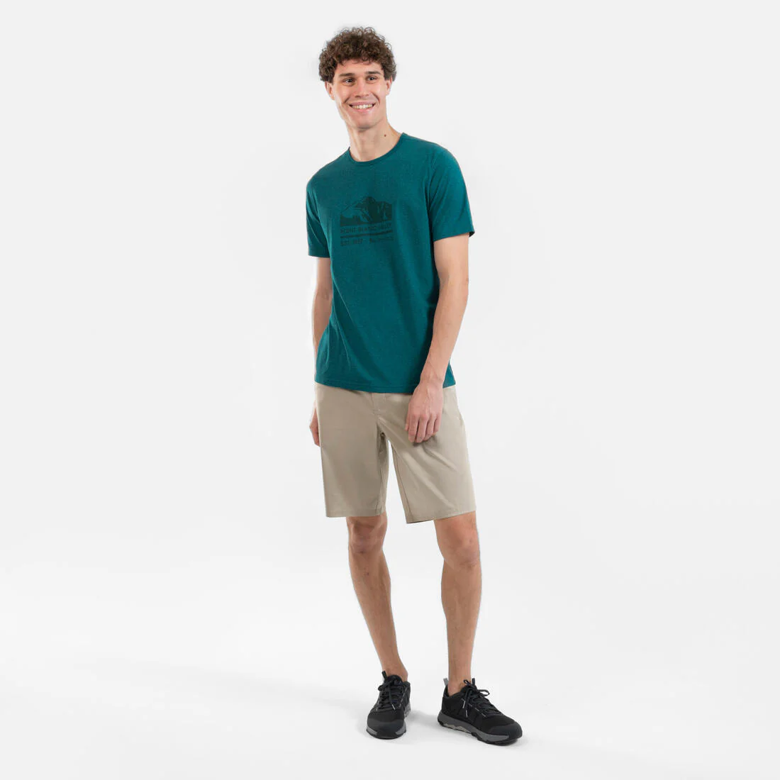 Short de senderismo beige para hombre NH100 - Image 3