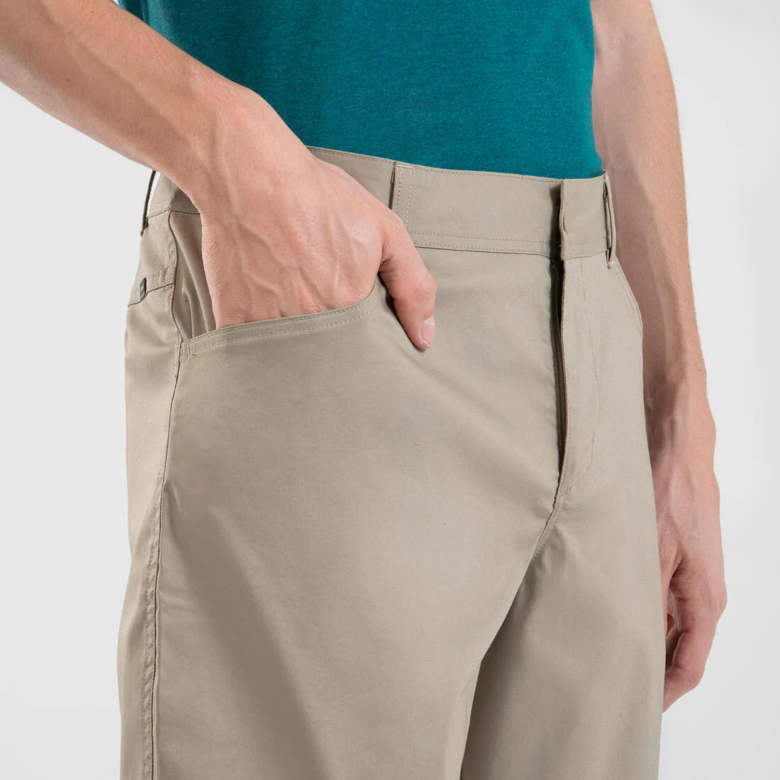 Short de senderismo beige para hombre NH100 - Image 5