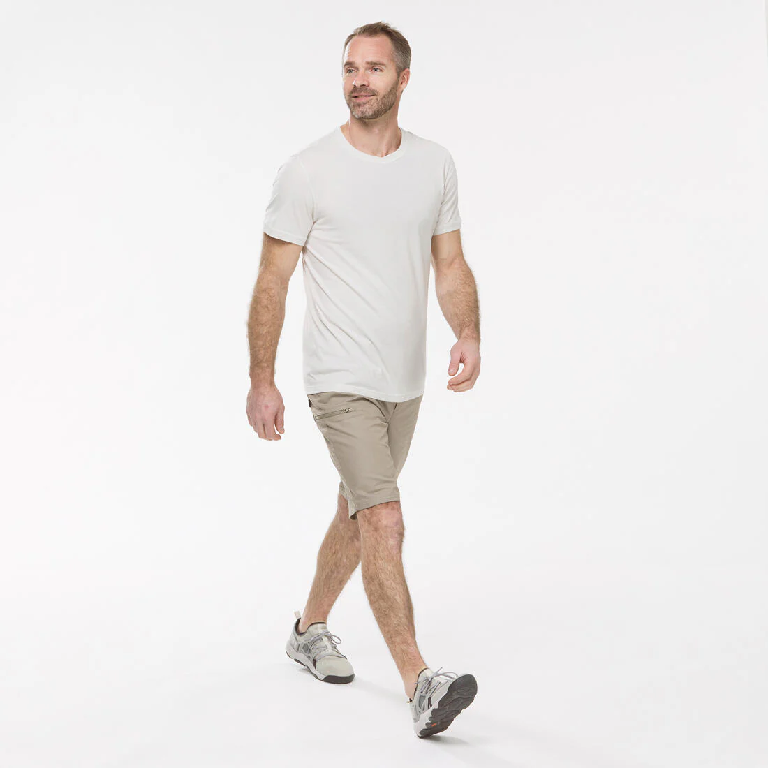 Short de senderismo de corte regular para hombre NH500