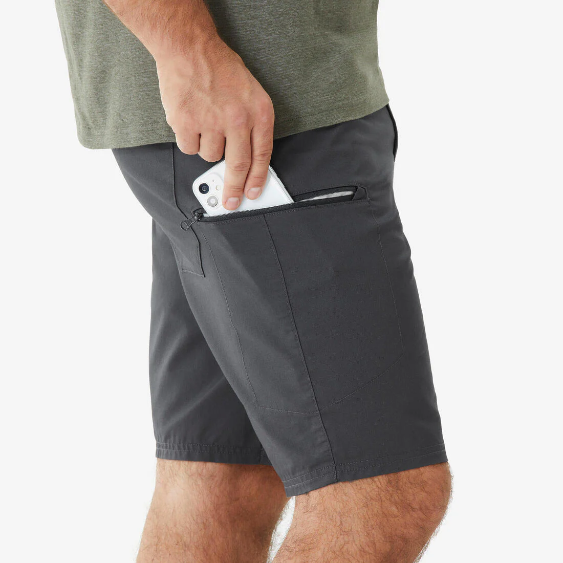 Short de senderismo de corte regular para hombre NH500 - Image 10