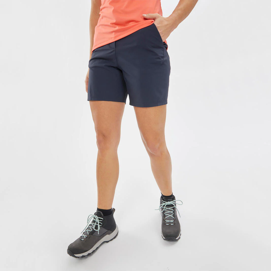 Short de senderismo en montaña para mujer MH100