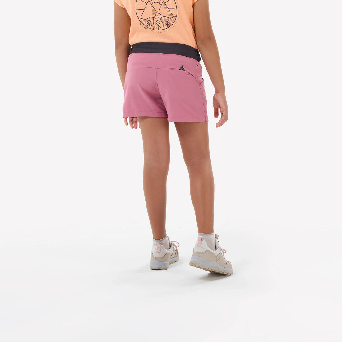 Short de senderismo niños 7-15 años, MH500 rosa - Image 3