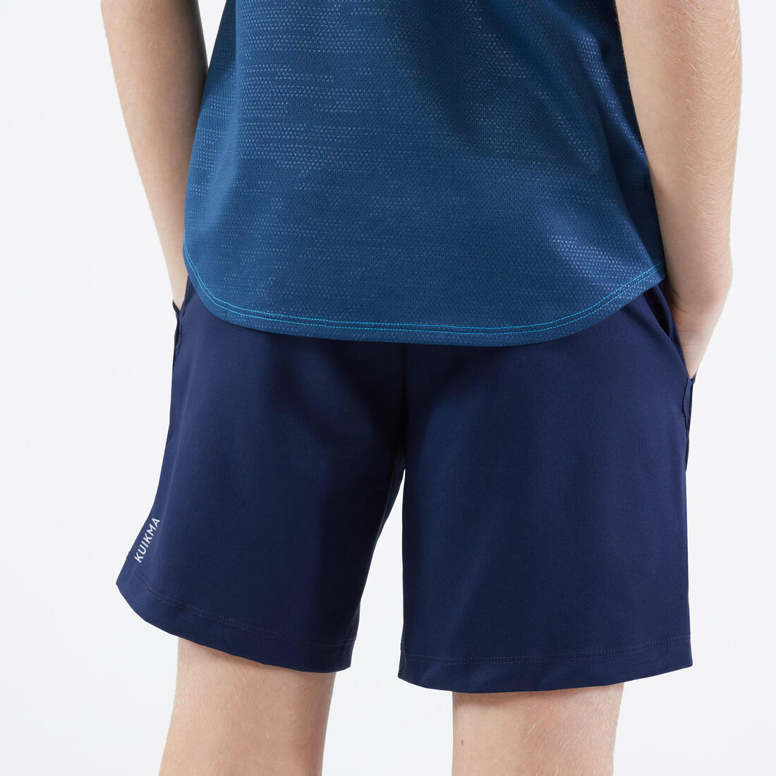 Short de tenis azul marino para niños TSH Dry - Image 5