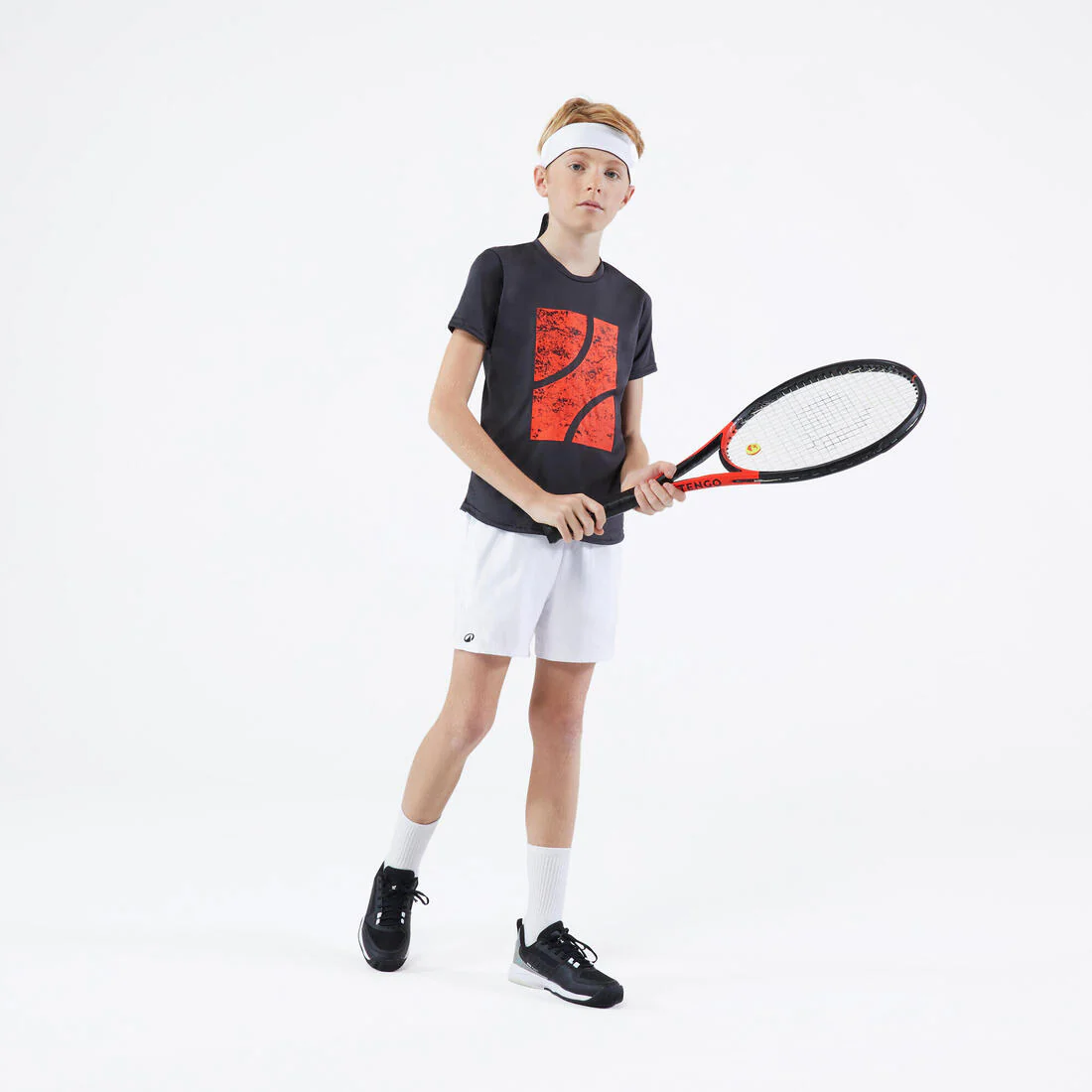 Short de tenis para niño - TSH100 - Blanco - Image 2