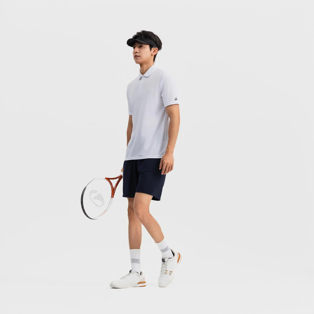 Short de tenis transpirable azul para hombre Artengo Dry - Image 11