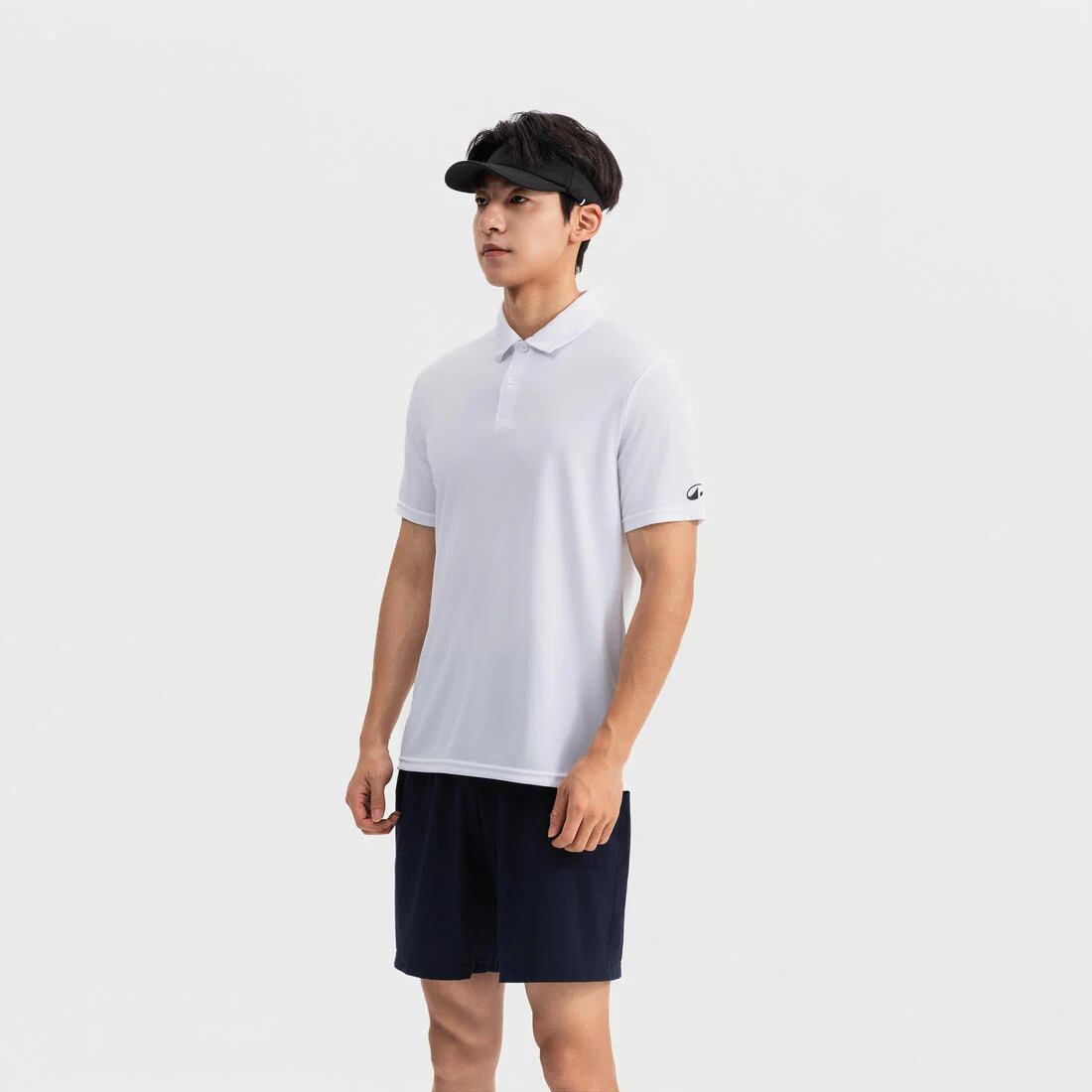 Short de tenis transpirable azul para hombre Artengo Dry - Image 14