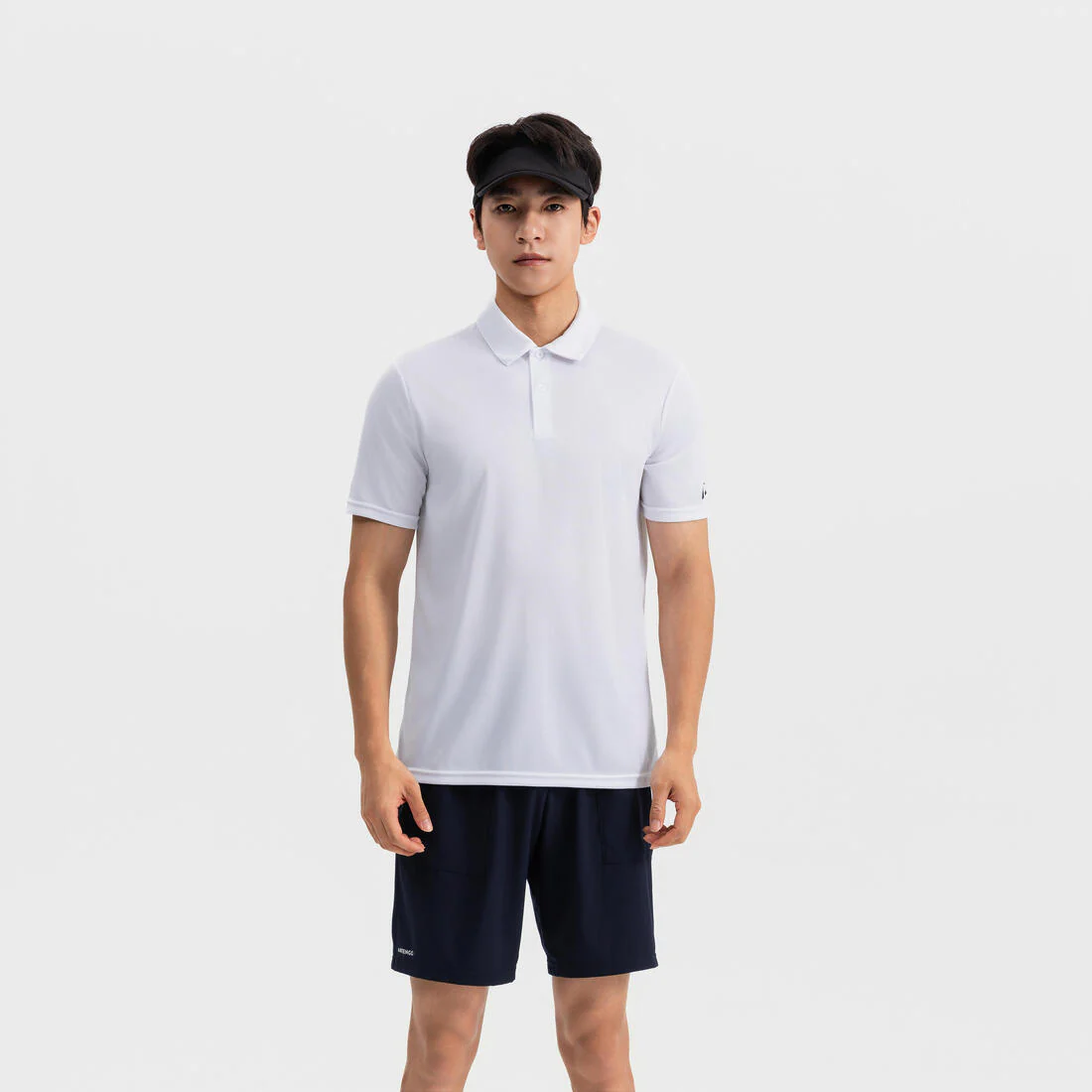 Short de tenis transpirable azul para hombre Artengo Dry - Image 15