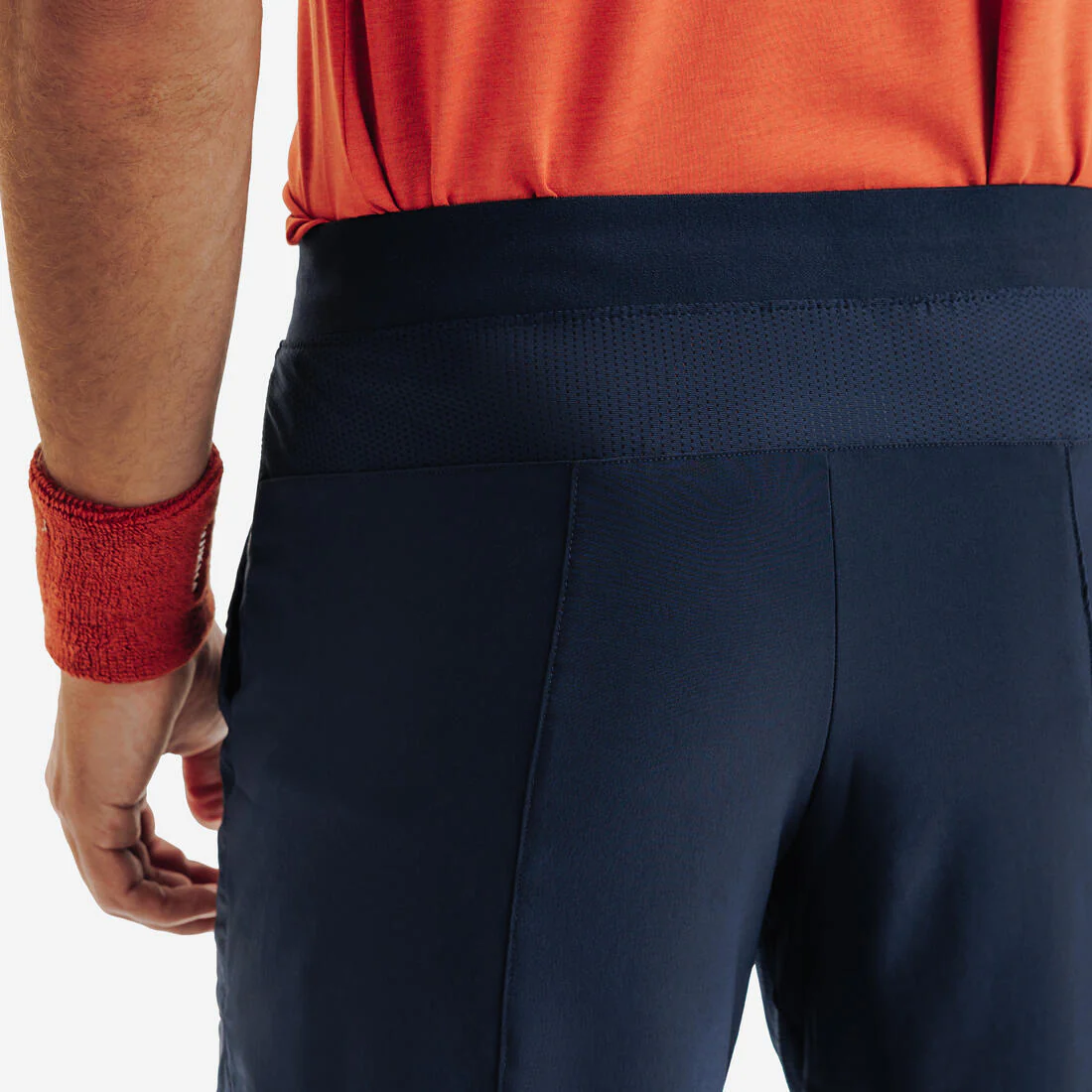 Short de tenis transpirable azul para hombre Artengo Dry - Image 32