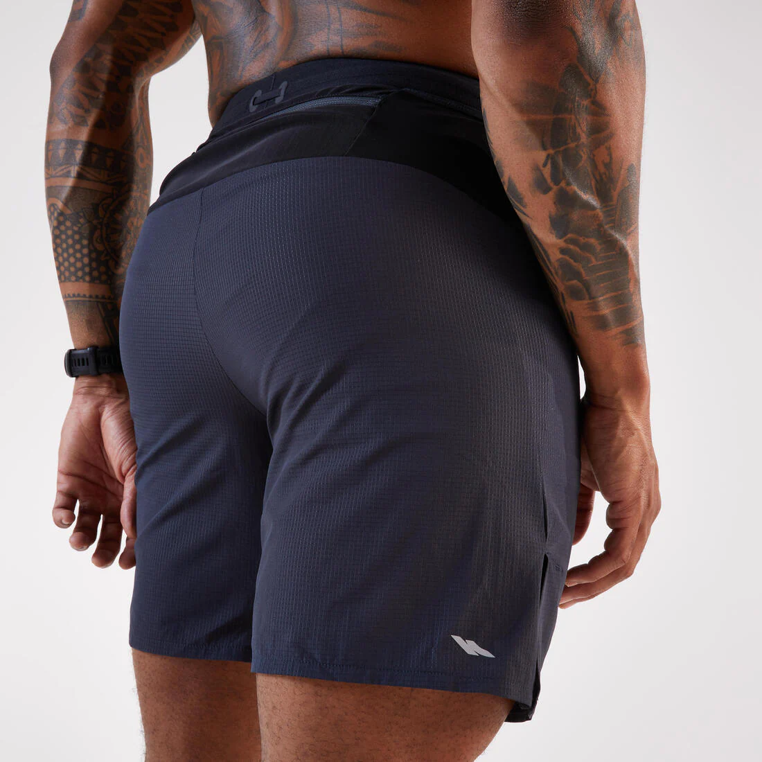 Short de trail running gris carbono para hombre Kiprun Run 900 Ultra - Image 5