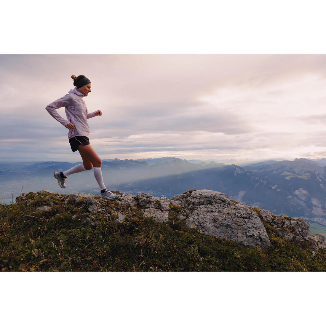 Short de Trail Running para Mujer - Holgado Negro - Image 11