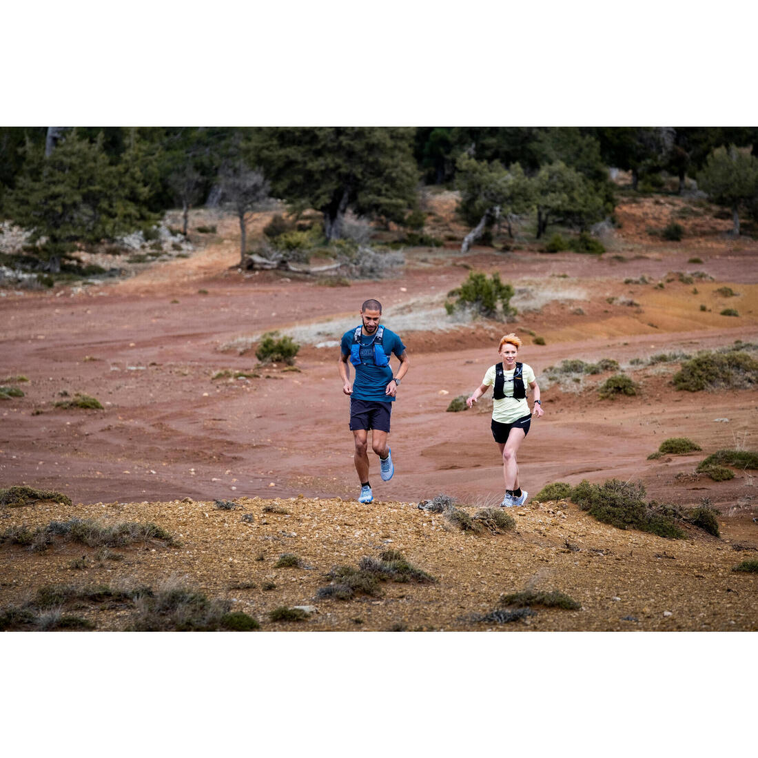 Short de Trail Running para Mujer - Holgado Negro - Image 18