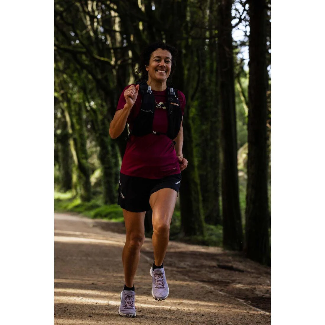 Short de Trail Running para Mujer - Holgado Negro - Image 23