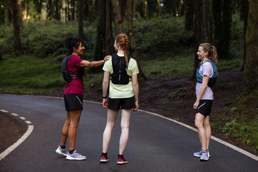 Short de Trail Running para Mujer - Holgado Negro - Image 24