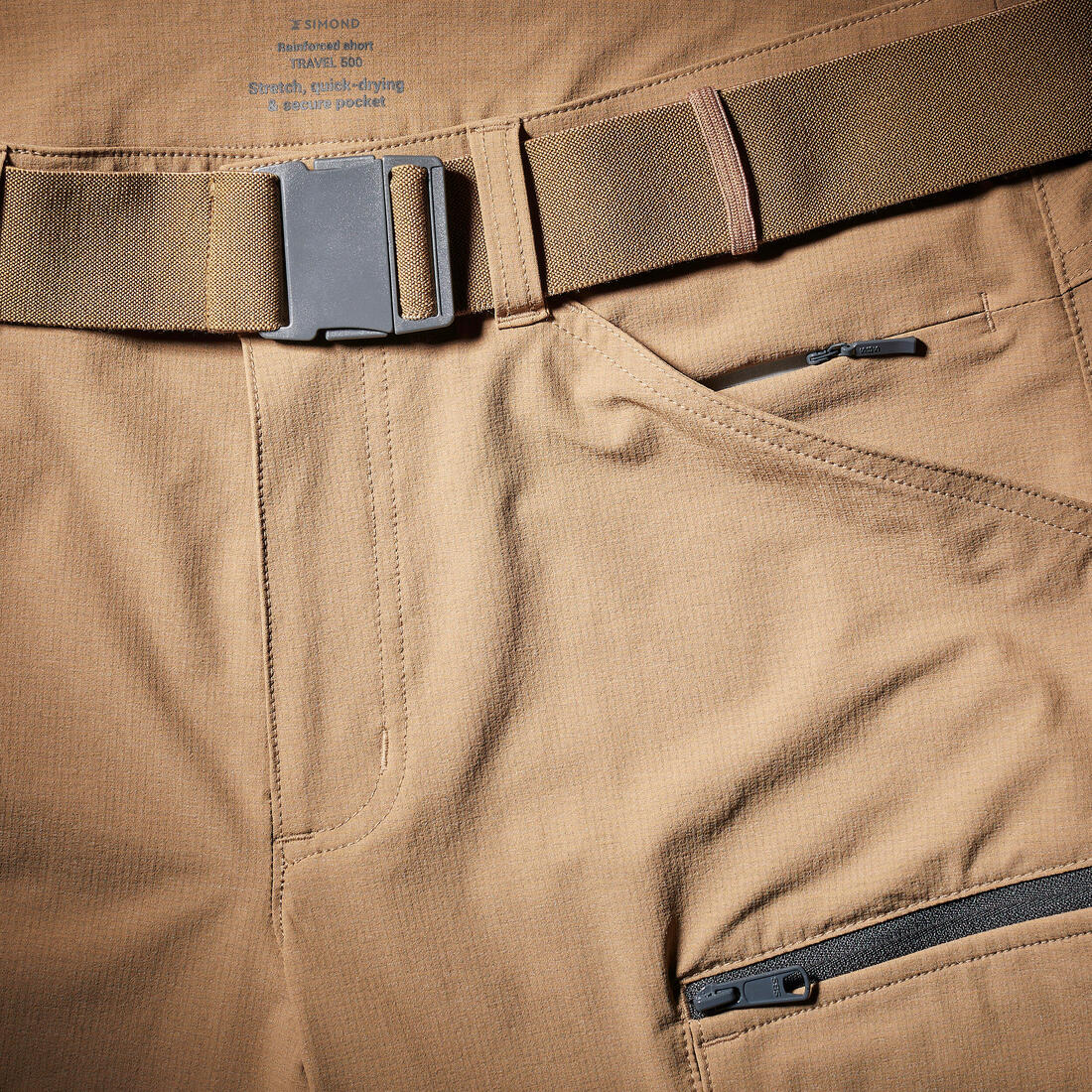 Short de trekking café para hombre Travel 900 - Image 5