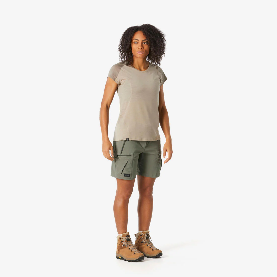 Short de trekking en montaña para mujer MT500 - Image 3