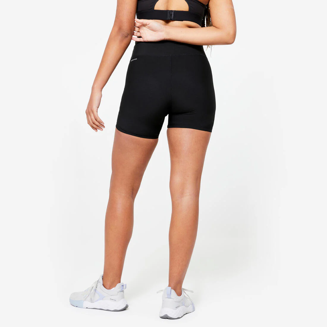 Short Fitness Cardio Mujer Negro Ceñido - Image 8