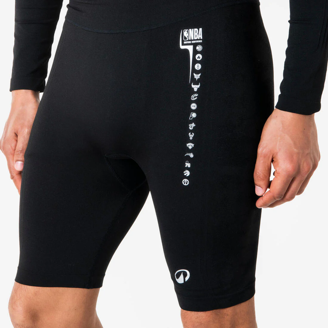 Short interior de básquetbol negro unisex NBA - Image 5