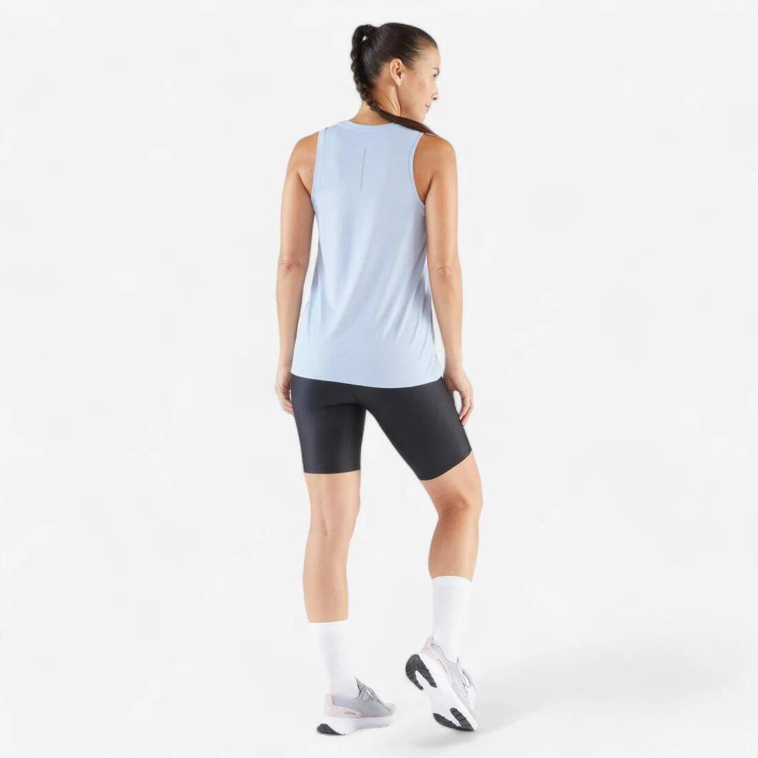 Short running negro para mujer Kiprun Run 100 - Image 6