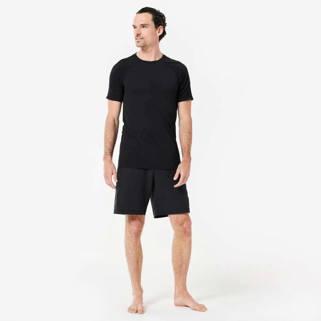 Short de yoga dinámico y ligero negro para hombre - Image 2