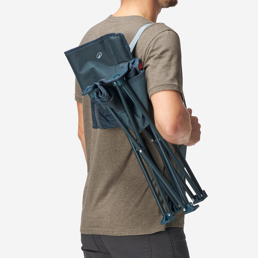 Silla baja de camping plegable y compacta 100 - Image 3