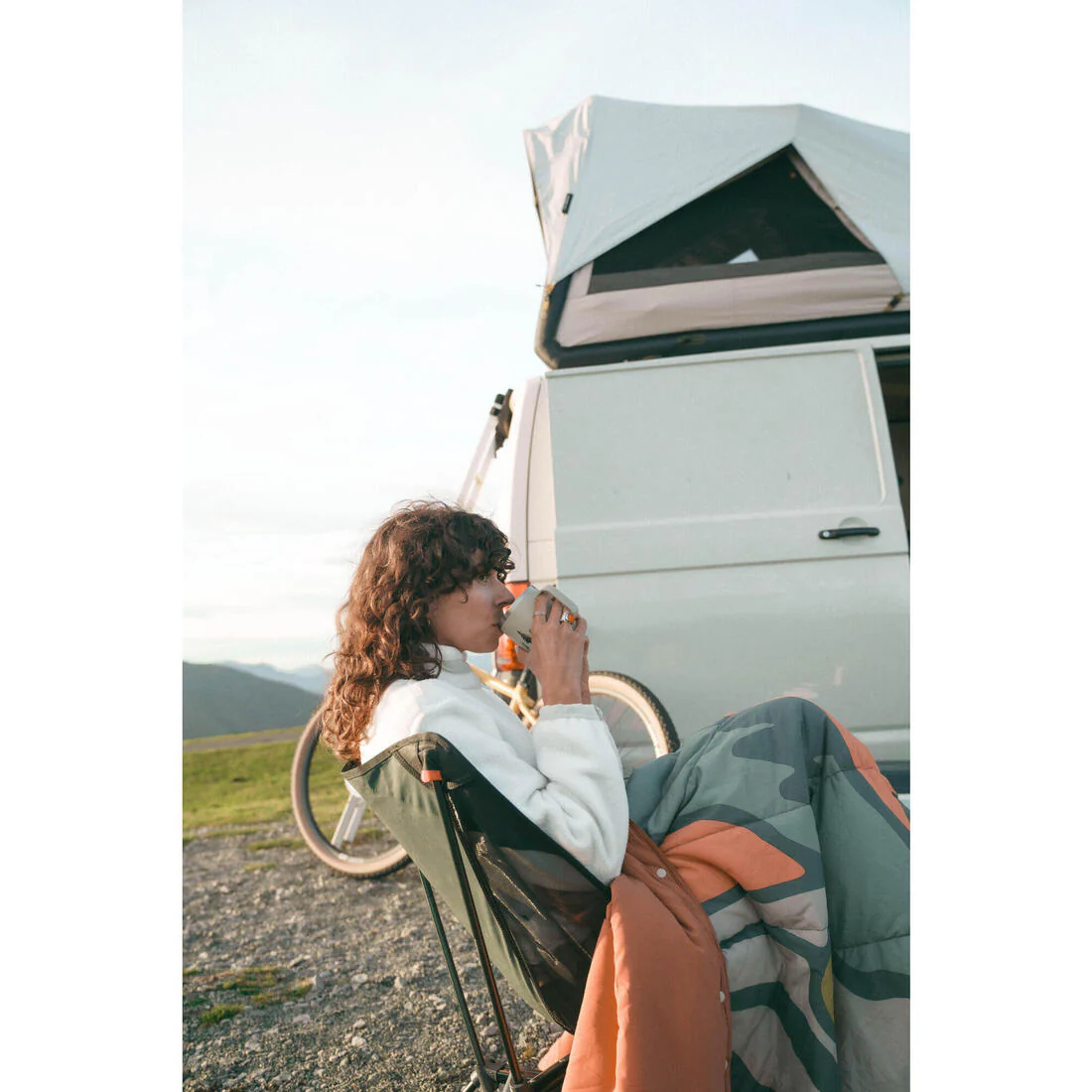 Silla baja de camping plegable y ultracompacta 500 - Image 17