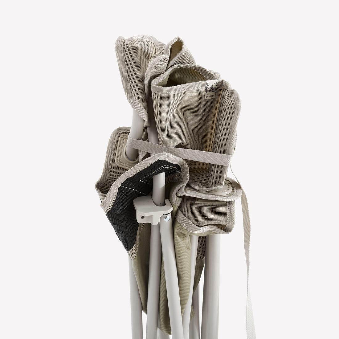 Silla de camping ancha con reposabrazos, plegable y cómoda - Image 3