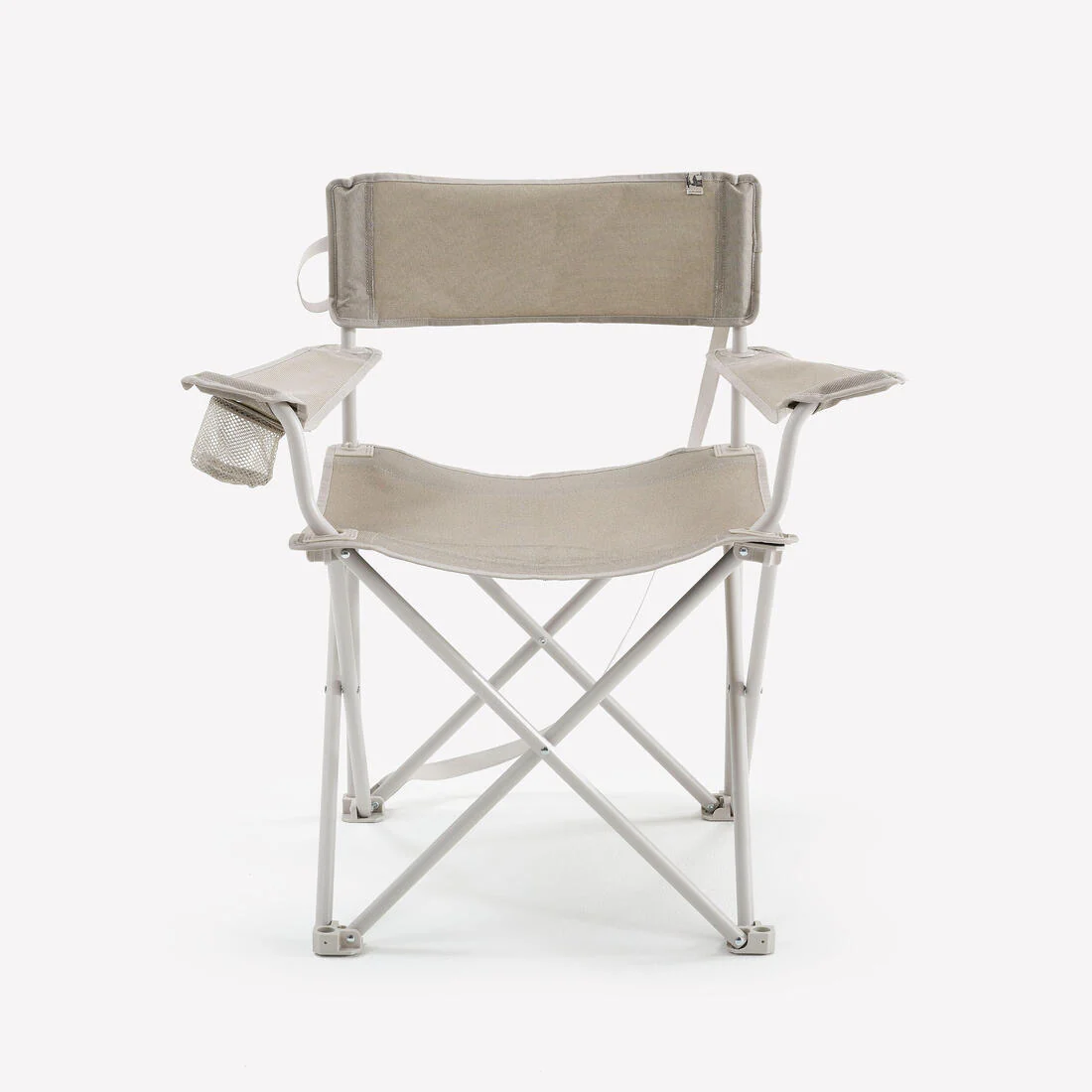 Silla de camping ancha con reposabrazos, plegable y cómoda - Image 7