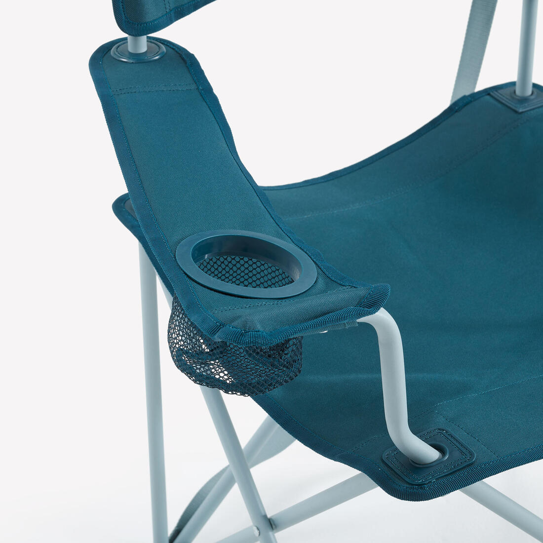 Silla de camping con reposabrazos, plegable y cómoda - Image 12