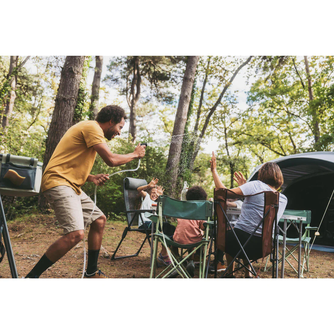 Silla de camping reclinable, cómoda y plegable - Image 11