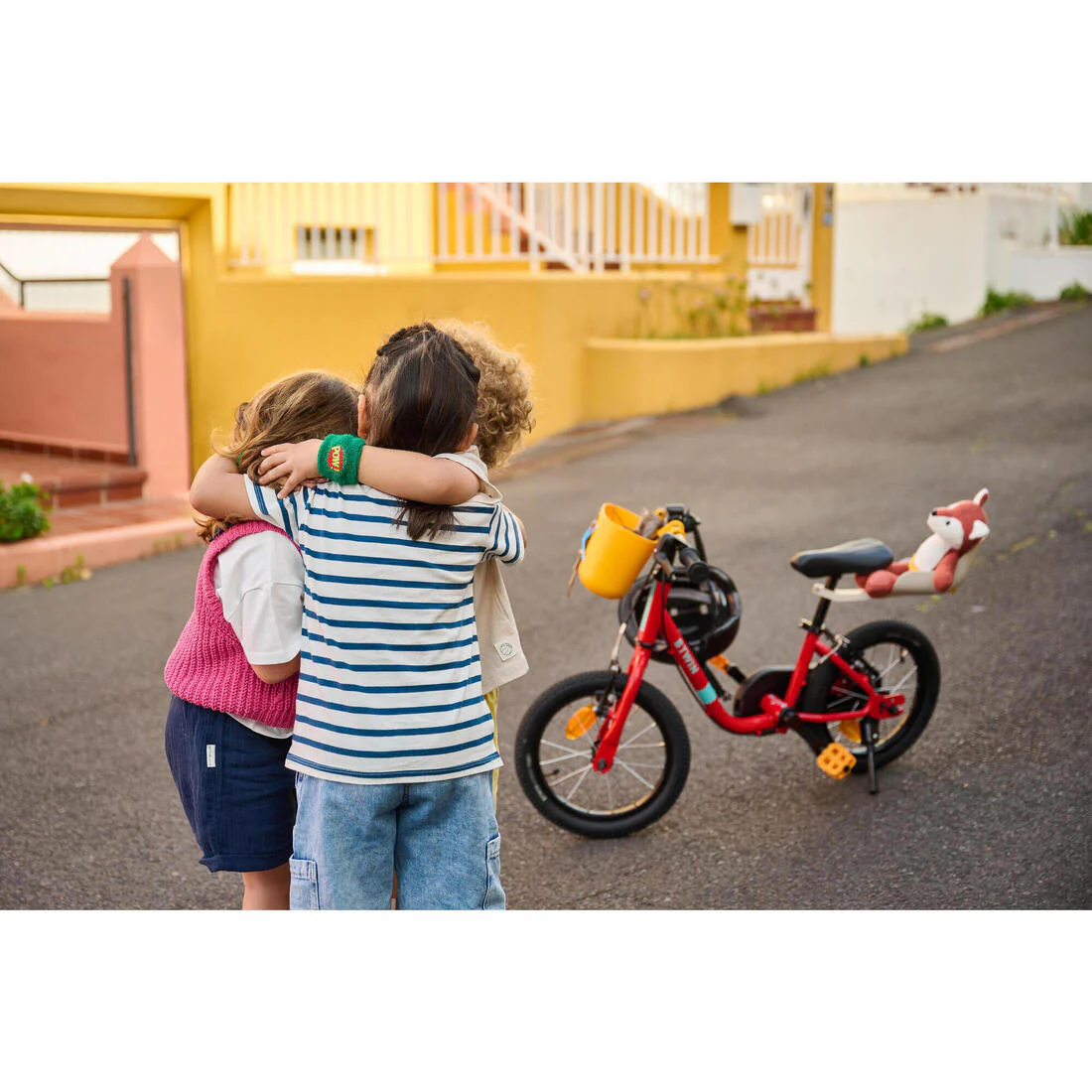 Sillita Peluche Rosa Bicicleta Infantil - Image 18