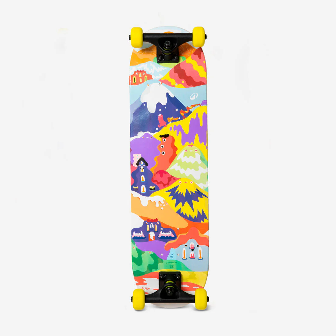 Skateboard para niños de 3 a 7 años Play 120 HAPPY MOUNTAINS - Image 4