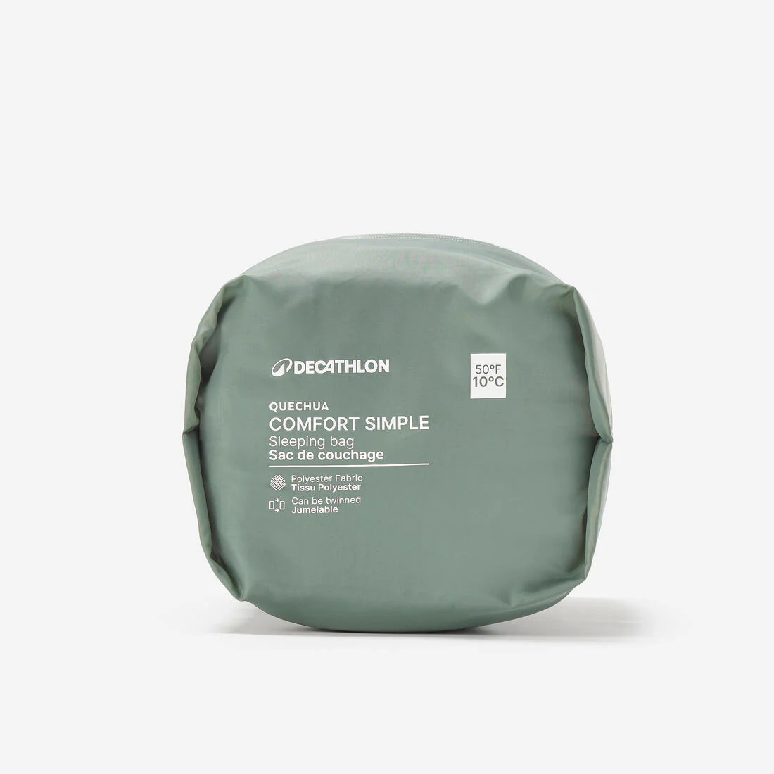 Sleeping bag de camping 10 °C, Comfort - Image 8