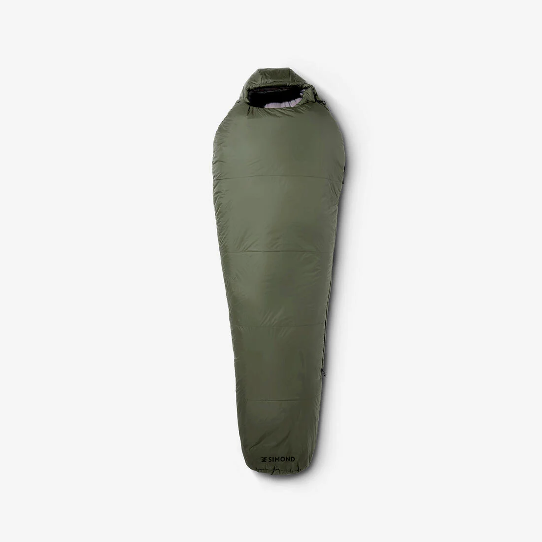 Sleeping bag sintético para trekking caqui MT500 0 °C