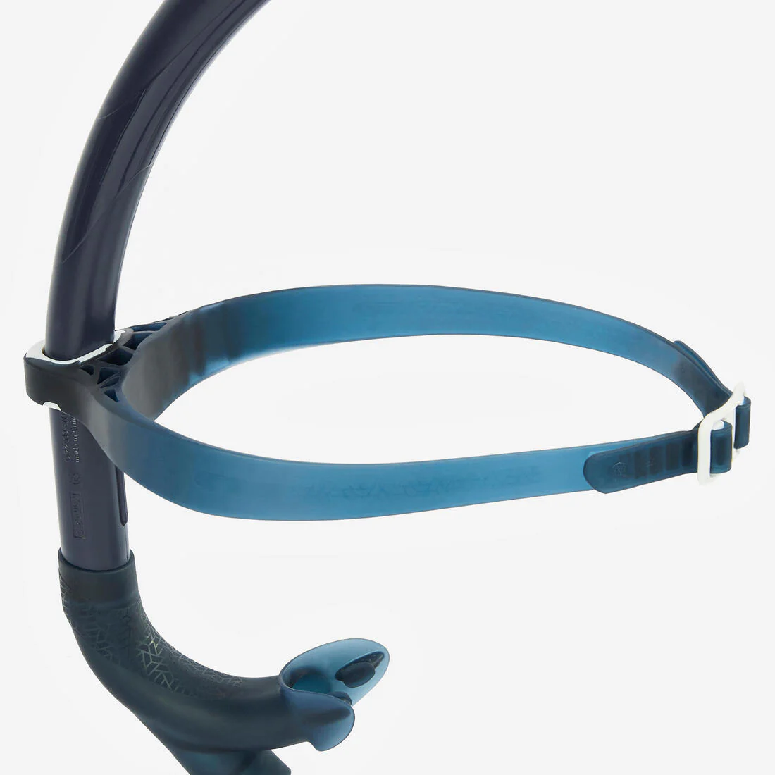 Snorkel frontal de natación CH/M azul con blanco - Image 4