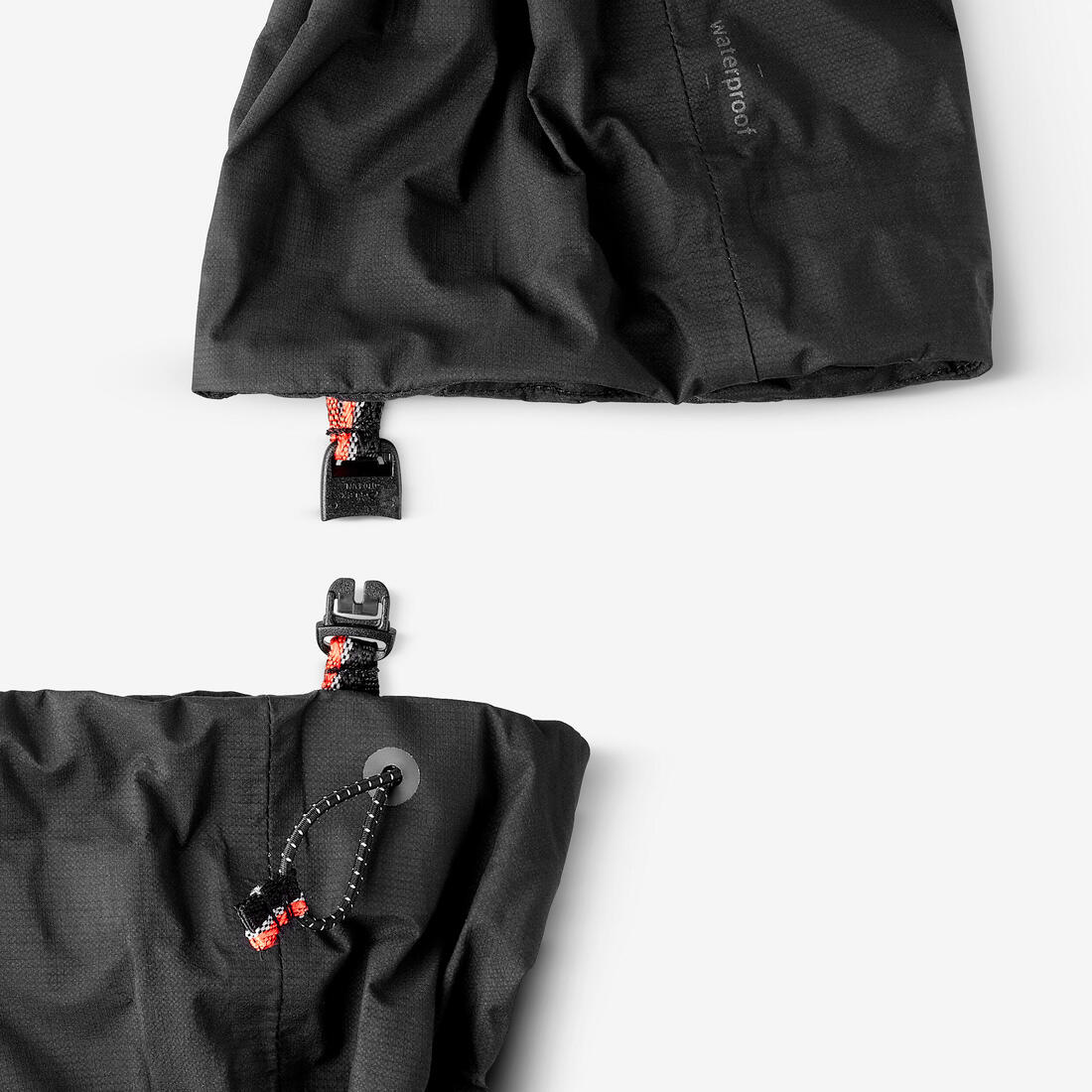 Sobreguantes de trekking impermeables negros para adulto MT500 - Image 7
