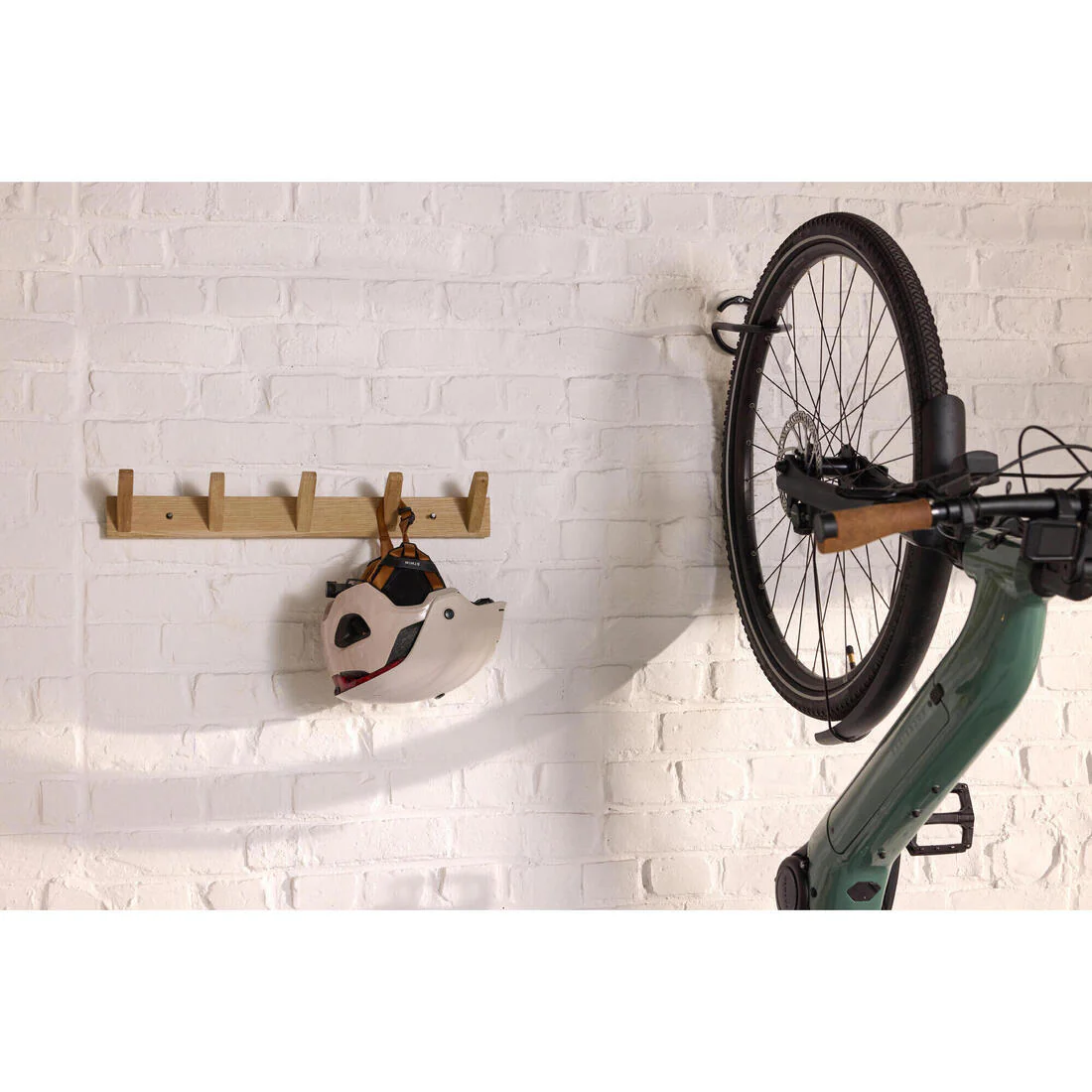 Soporte de bici para pared o techo negro - Image 7