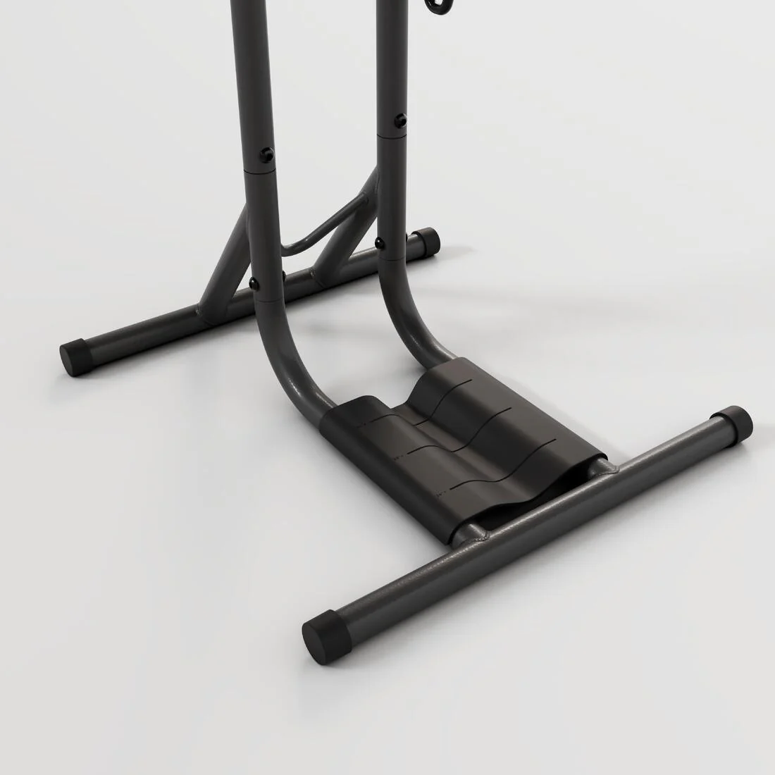 Soporte para bicicleta en suelo 2 en 1 negro - Image 3