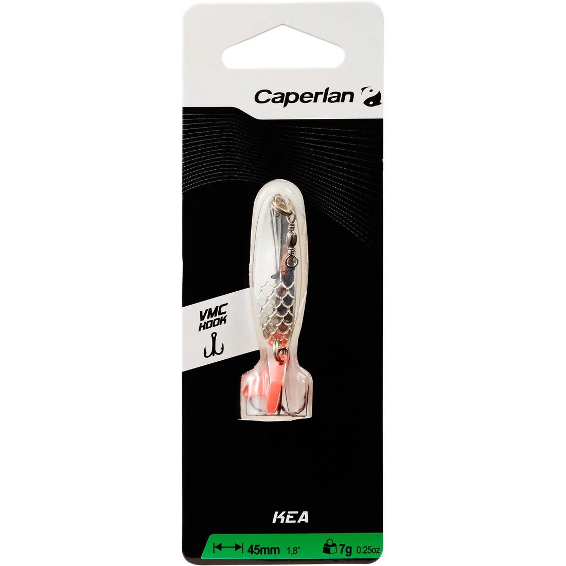 SPINNER ONDULANTE PARA LA PESCA DE DEPREDADORES KEA 7 g PLATEADO - Image 4