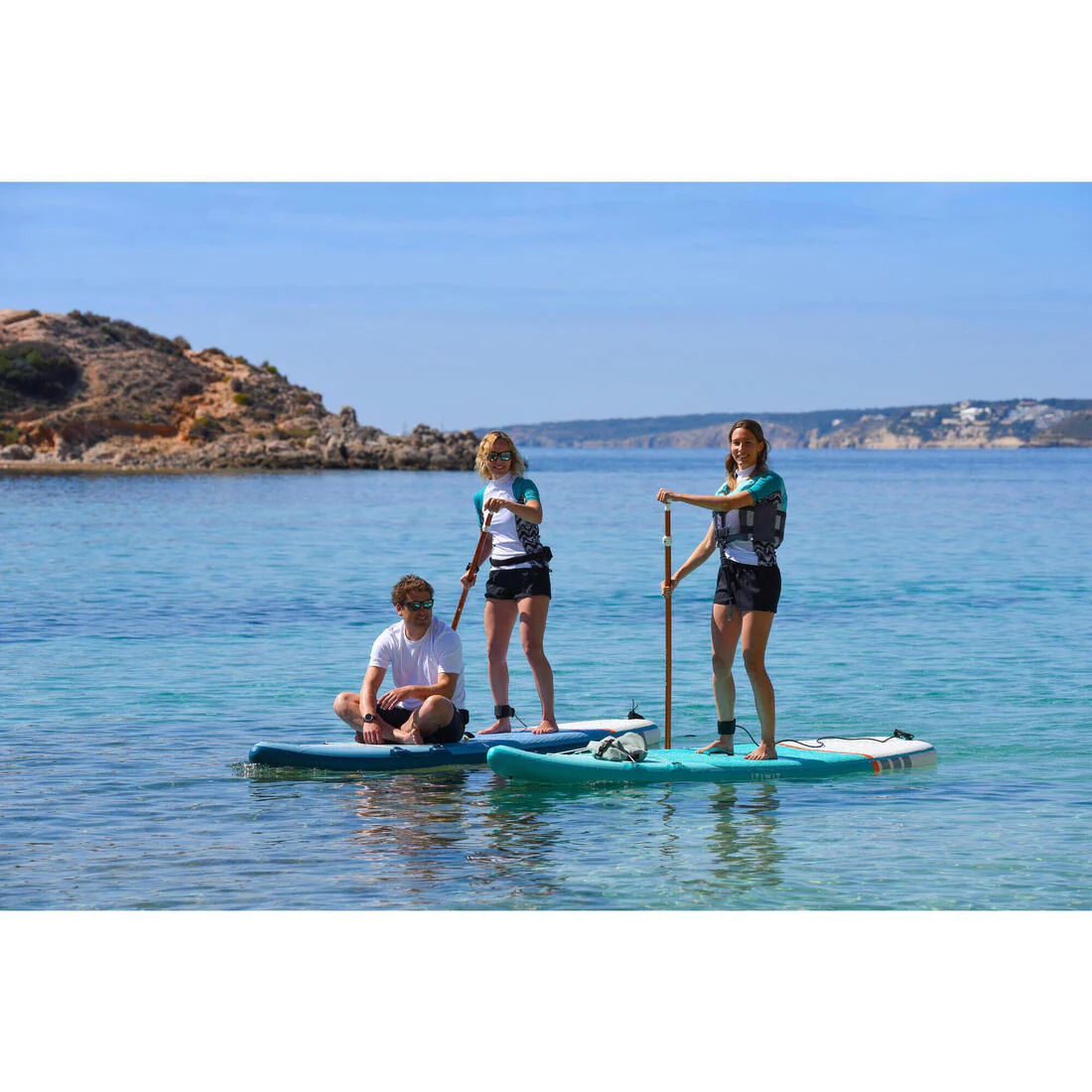 Stand Up Paddle Inflable Iniciación Azul 11 Pies - Image 17